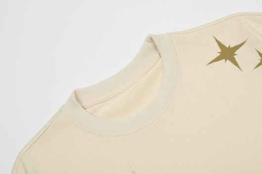 Camiseta Estampada Suelta Unisex de Cuello Redondo - Image 6