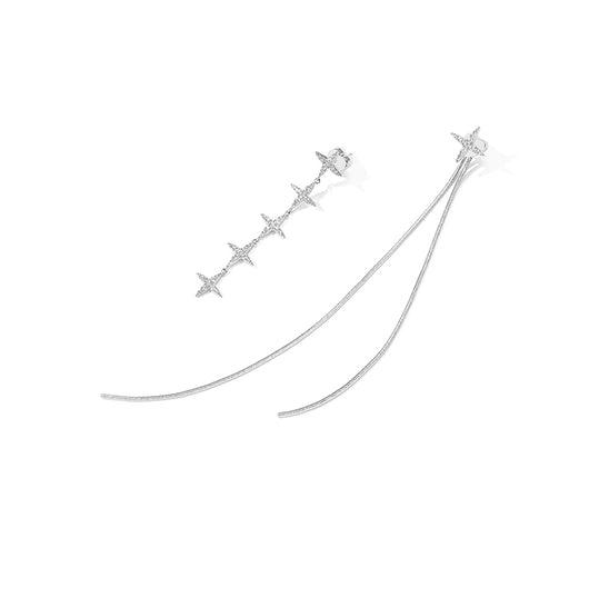 Aretes Asimétricos de Estrella - Elegancia y Temperamento Femenino - Image 13