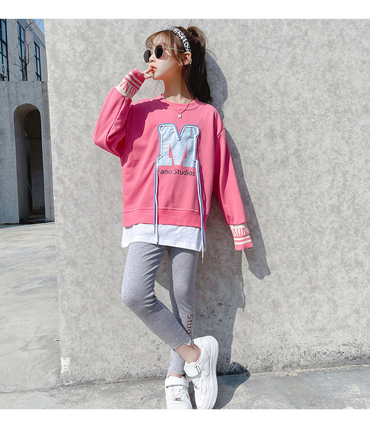 Conjunto Deportivo Otoñal para Niñas - Moda Urbana y Funcional - Image 10