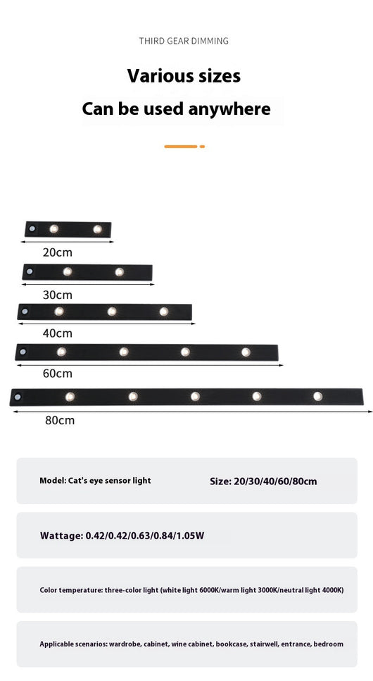 Lámpara LED con Sensor Infrarrojo para Vinoteca y Pasillos - Image 7
