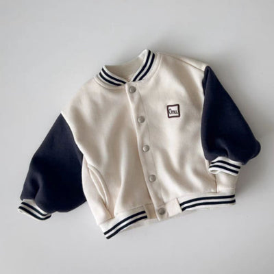 Chaqueta de Béisbol Infantil con Costuras Decorativas - Image 7