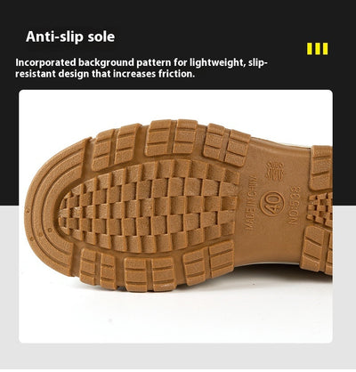 Botas de Lluvia Impermeables de Terciopelo para Hombre y Mujer - Zapatos Acuáticos Elegantes - Image 15
