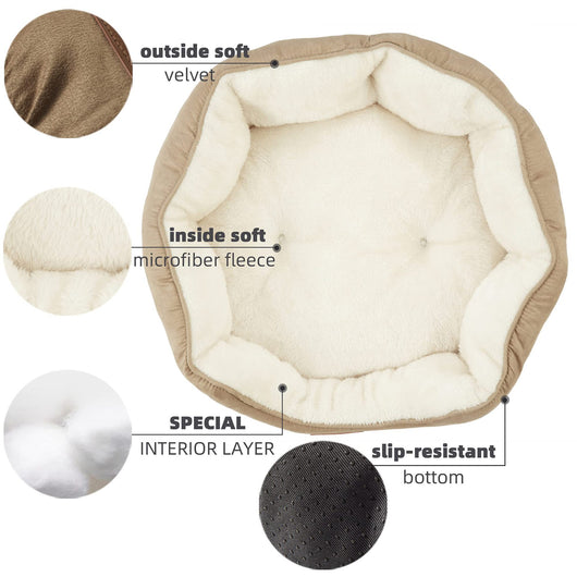 Cama Redonda Acogedora para Mascotas - Image 17