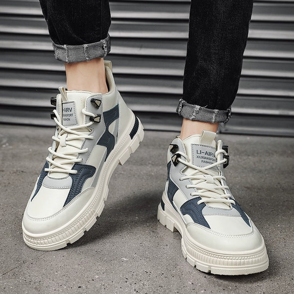 Zapatillas Altas de Trabajo para Hombre Talla Grande