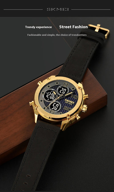 Reloj Deportivo Hombre Doble Movimiento Electrónico Multifuncional - Image 25