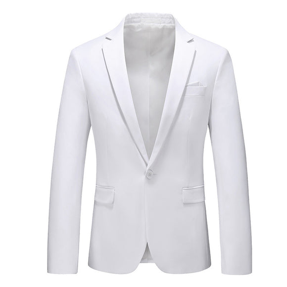 Blazer Ejecutivo Slim Fit Estilo Coreano para Hombre