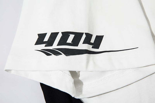 Playera Deportiva Retro con Parches de Contraste para Hombre - Image 6