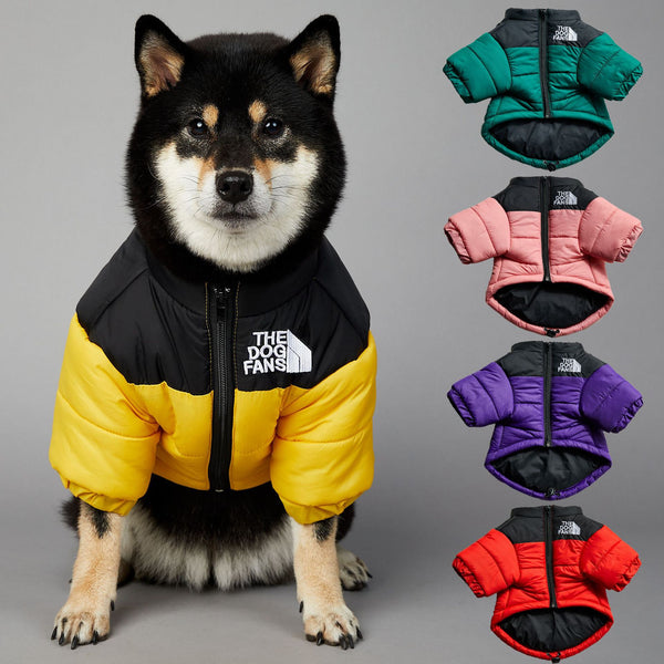 Abrigo Impermeable y Cortavientos para Perros - Ropa de Invierno Acolchada