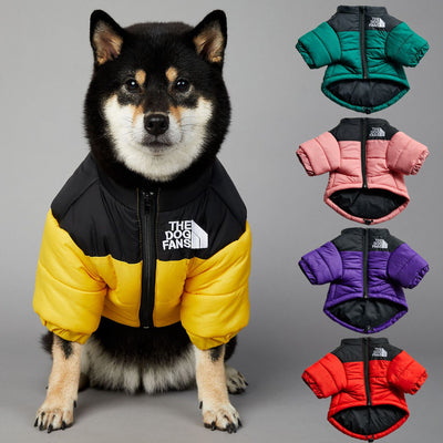 Abrigo Impermeable y Cortavientos para Perros - Ropa de Invierno Acolchada