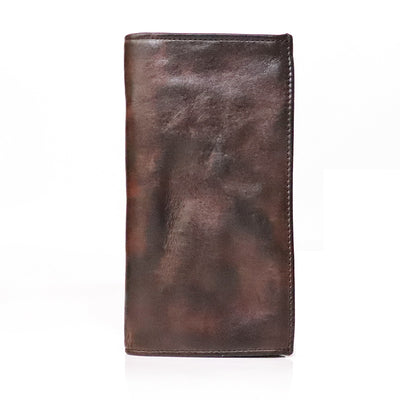 Billetera Larga Plisada Artesanal para Hombre - Image 5