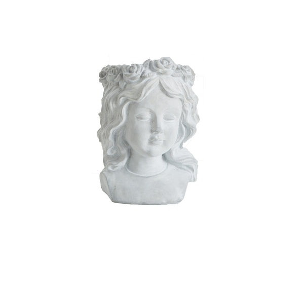 Estatua Decorativa con Flores para Jardín - Image 3