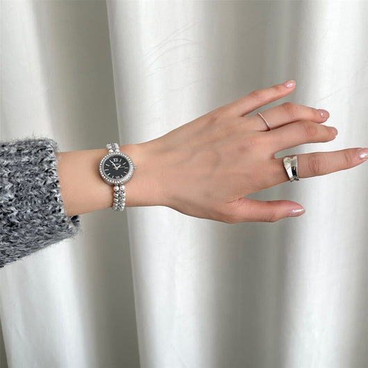 Reloj Pulsera de Perlas Estilo Clásico Elegante - Image 18
