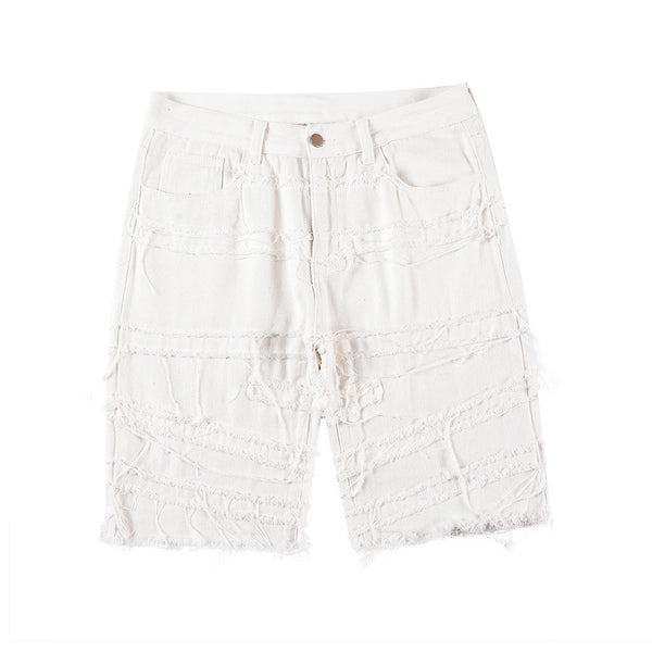 Pantalón Cinco Puntos con Detalle de Borlas Diseño Exclusivo - Image 3