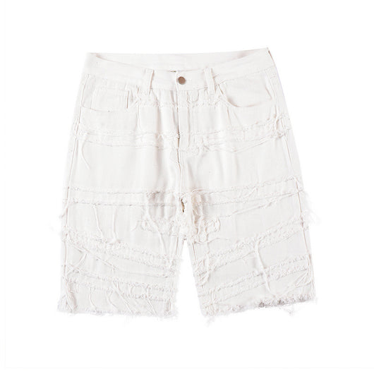 Pantalón Cinco Puntos con Detalle de Borlas Diseño Exclusivo - Image 3