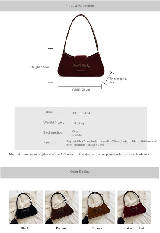 Bolso de Hombro para Mujer Diseño Minimalista Texturizado - Image 9