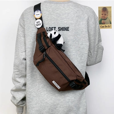 Mochila Pecho Deportiva para Hombre - Bolso Bandolera Multifuncional - Image 21