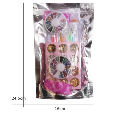 Set de 15 Fresas de Punta de Lápiz para Uñas de Colores - Image 6