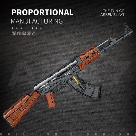 Juego de Construcción Militar AK47 - Bloques Educativos para Niños - Image 2