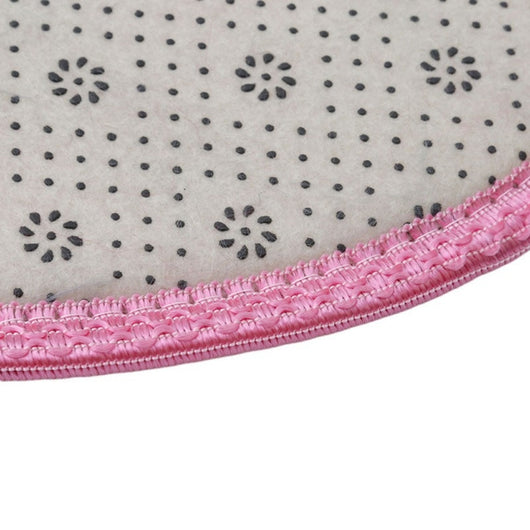 Tapete de Lana y Seda en Forma de Corazón para Dormitorio - Image 16