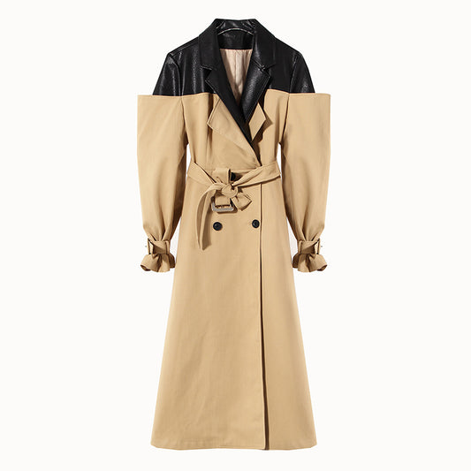 Abrigo Largo Cruzado Over the Knee para Mujer
