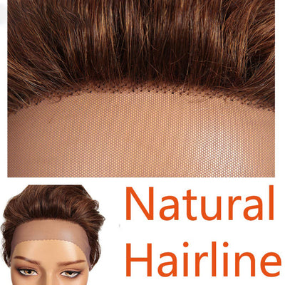 Peluca Frontal de Encaje Cabello Natural Corto - Image 16
