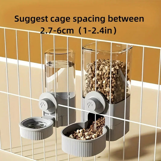 Comedero Automático Colgante para Mascotas 1.2L - Dispensador de Alimento para Perros, Gatos y Conejos