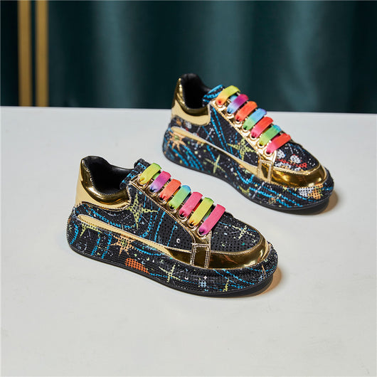 Tenis Casuales para Mujer con Suela Gruesa y Diseño Moderno - Image 3