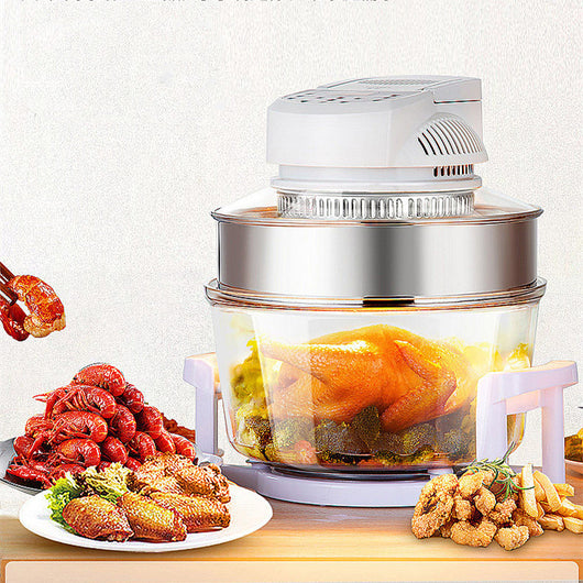 Horno Freidora de Aire 12L Inteligente con Pantalla Visual Lightwave - Image 7