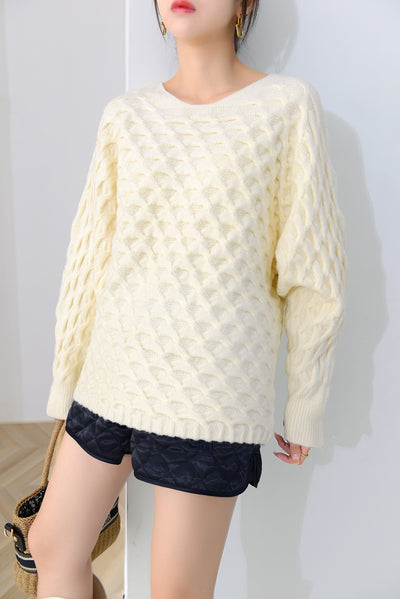 Suéter de Punto Trenzado para Mujer - Image 33