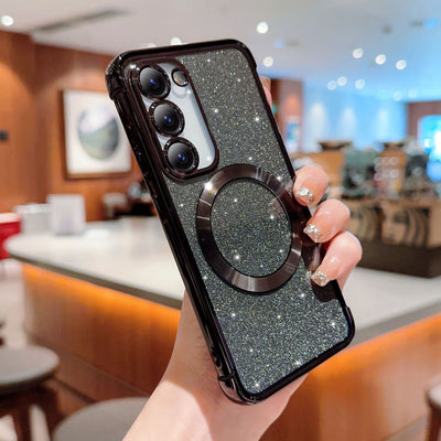 Funda Transparente con Plaquinado Magnético para Celular - Image 16