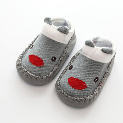 Calcetines Antideslizantes de Algodón Peinado para Bebés y Niños 0-3 Años - Image 3