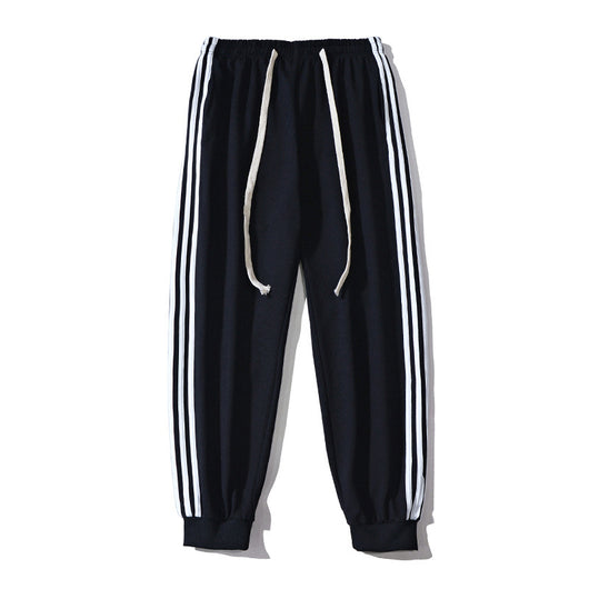 Pantalones de Baloncesto Holgados a Rayas para Casual - Image 10