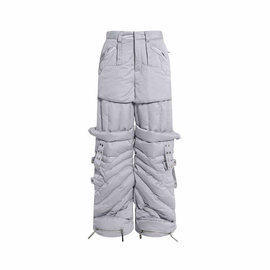 Chaqueta Acolchada Desmontable Space Pilot 90 Plumón de Pato Blanco para Niños - Image 7