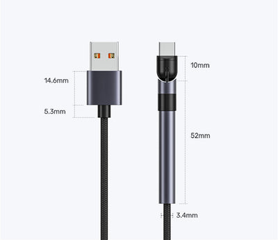 Soporte Giratorio para iPhone con Cable de Carga Rápida Compatible - Image 10