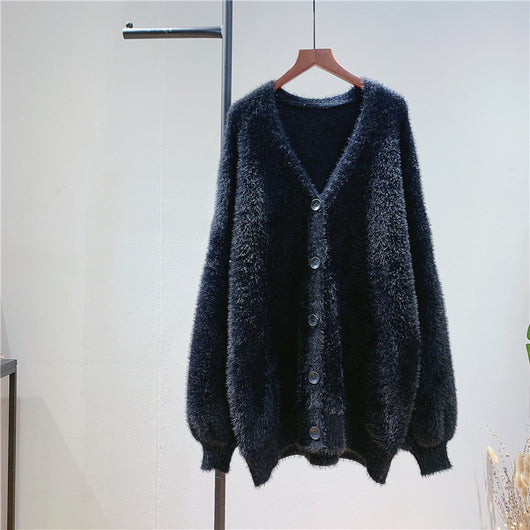 Poncho Suéter Largo para Mujer - Tejido Suelto y Cómodo - Image 12