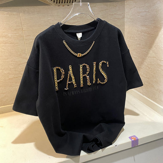 Playera de Algodón Pesado para Mujer con Forro Térmico - Image 14