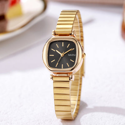 Reloj Cuadrado Elegante de Acero Inoxidable para Mujer - Image 16