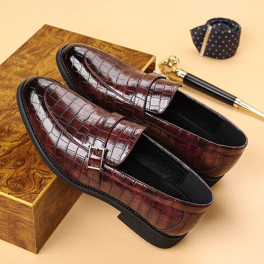 Zapatos de Cuero Casual Plus Size para Hombre - Estilo Moderno y Cómodo