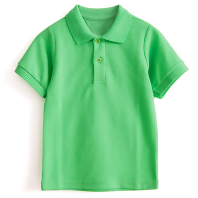 Polo Infantil de Algodón Puro con Cuello Clásico - Image 8