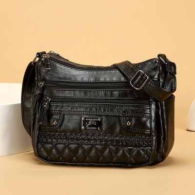 Bolso de Cuero Lavado Suave para Hombro - Image 14