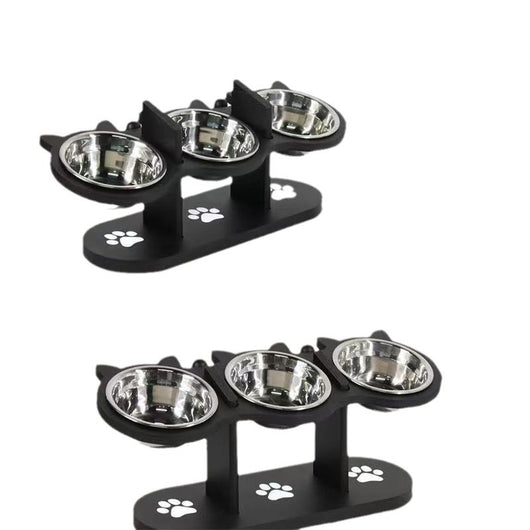 Comedero Vertical para Mascotas con Mesa de Madera Ajustable - Image 11