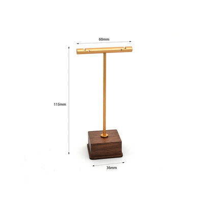 Organizador de Joyas en Madera y Cobre - Exhibidor de Collares y Aretes - Image 12