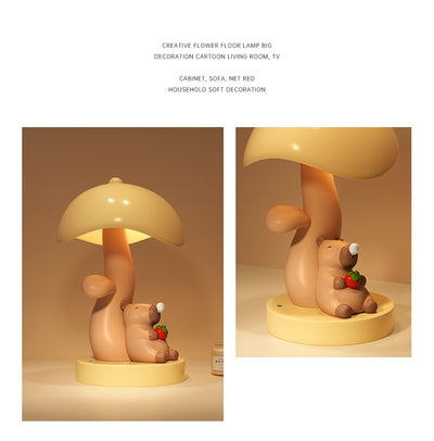 Lámpara de Mesa Beige para Dormitorio - Decoración Elegante del Hogar - Image 18