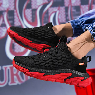 Tenis Casuales para Hombre Escamas de Pez Flama - Sneakers Transpirables Estilo Viral - Image 7