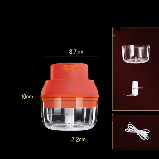 Prensador Eléctrico de Ajo Compacto para Cocina - Image 3
