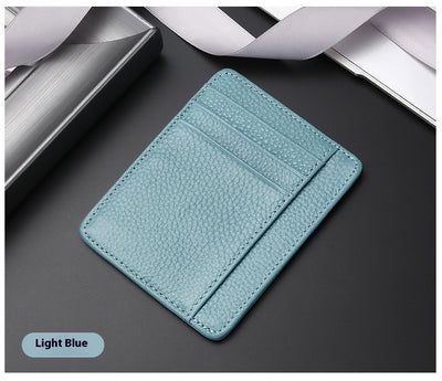 Cartera Minimalista de Cuero Genuino - Portacédulas Premium - Image 24