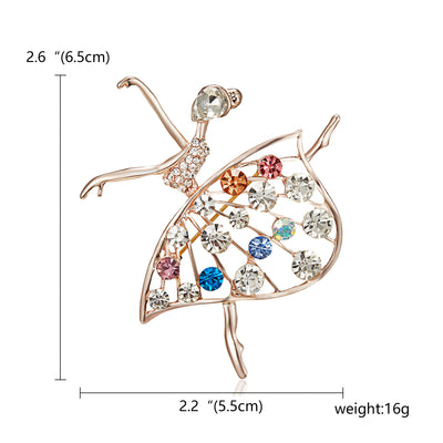 Broche Bailarina con Perlas y Cristales - Accesorio Deportivo para Mujeres - Image 17