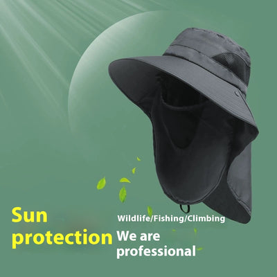 Gorra de Pesca para Hombre con Protección Solar Completa para Verano - Image 3