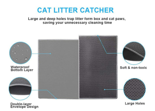 Tapete Absorbente para Gatos - Almohadilla Panal Impermeable Anti-Orina - Image 4