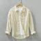 Camisa Casual de Cuadros con Cuello Cuadrado - Blusa Suelta de Algodón Puro